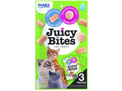 Inaba Juicy Bites Vyvar a kalmar 3x11,3g