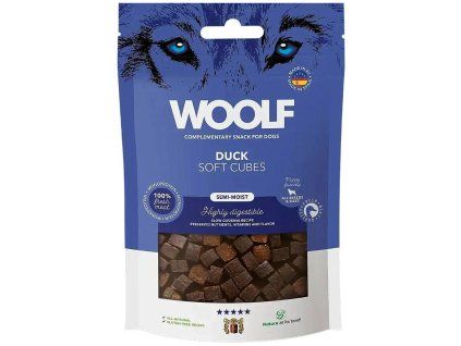 Woolf Duck soft cubes 100g