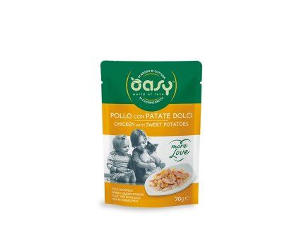 Oasy More Love Kura a sladke zemiaky 70g