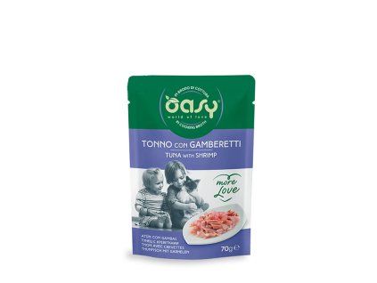Oasy More Love Tuniak a krevety 70g