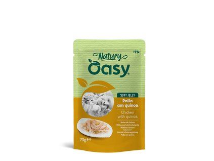 Oasy Cat Natury Soft Jelly Kuracie s quinoa 70g