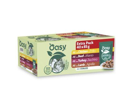 Oasy Cat Original Chunks in Gravy Multipack Meat 40x85g