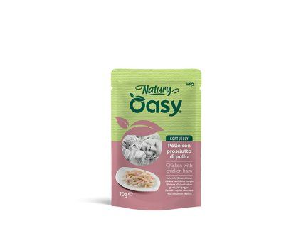 Oasy Cat Natury Soft Jelly Kuracie so sunkou 70g