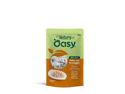 Oasy Cat Natury Soft Jelly Kuracie so syrom 70g