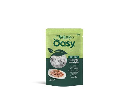 Oasy Cat Natury Soft Jelly Tuniak a morska riasa 70g
