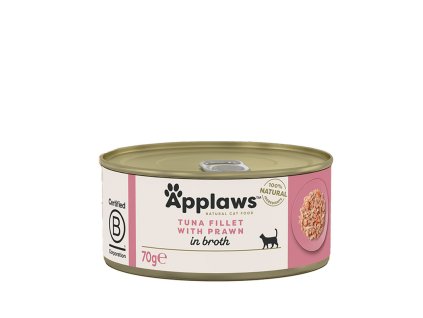 Applaws Adult Tuna with Prawn konzerva vo vyvare 70g