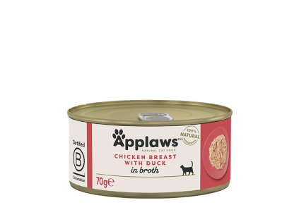 Applaws Adult Chicken with Duck konzerva vo vyvare 70g