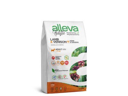 Alleva Holistic Adult Mini Lamb&Venison 2kg