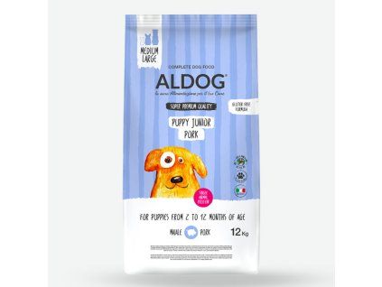 Aldog Puppy Junior Pork 12kg