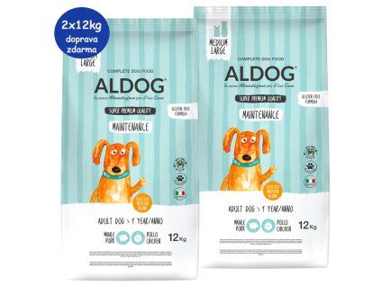 ALDOG Adult Maintenance Medium/Large 2x12kg