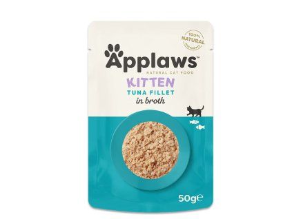 Applaws Kitten Tuna fillet in broth 50g