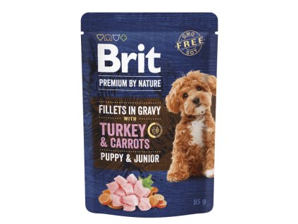 Brit Premium Fillets in Gravy Turkey 85g