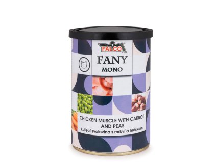 Falco Fany Mono kuracie + mrkva 400g