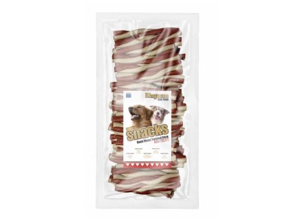 Magnum Dental SemiMoist Twisted Sticks Red 50ks