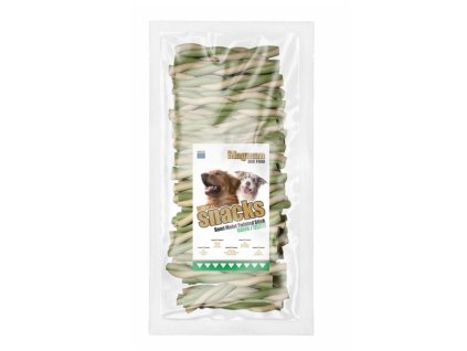 Magnum Dental SemiMoist Twisted Sticks Green 50ks