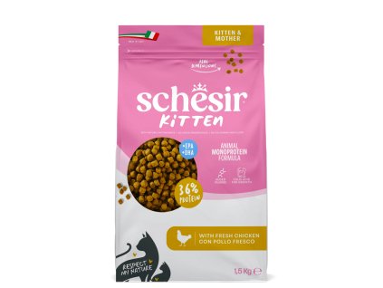 Schesir Kitten Animal Monoprotein Formula Chicken 1,5kg