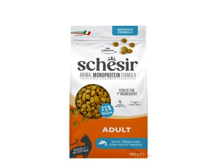 Schesir Adult Animal Monoprotein Formula Ryba 400g