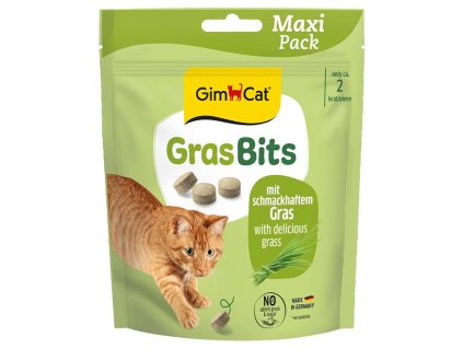 4002064417677 Gimcat Grassbits 140g