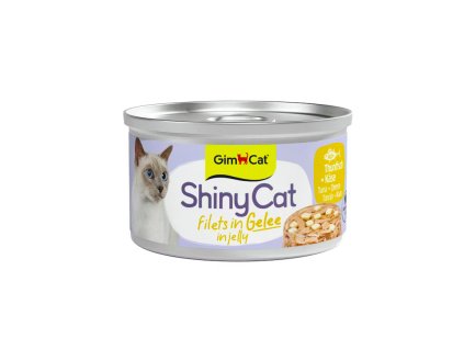 Gimcat Shinycat Tuna + cheese in jelly 70g