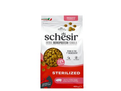 Schesir Adult Animal Monoprotein Formula Sterilized Pork 400g