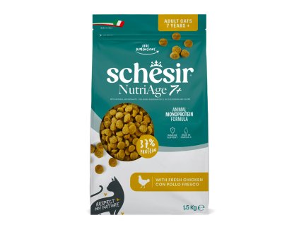 Schesir Adult Animal Monoprotein Formula Nutriage7 Chicken 1,5kg