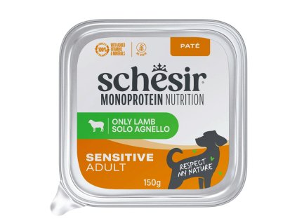 Schesir Dog Monoprotein Lamb 150g paté