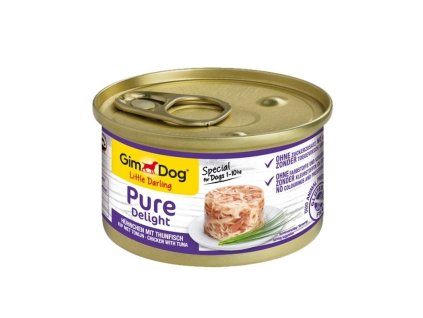 Gimdog Pure Delight Kura a tuniak 85g