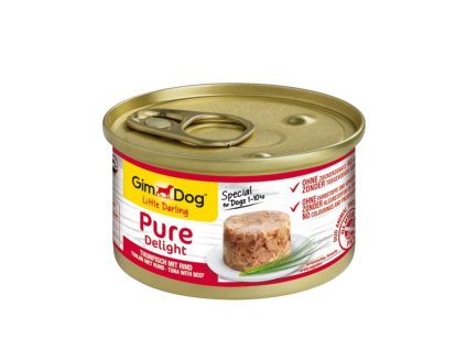 Gimdog Pure Delight Tuniak a hovadzie 85g
