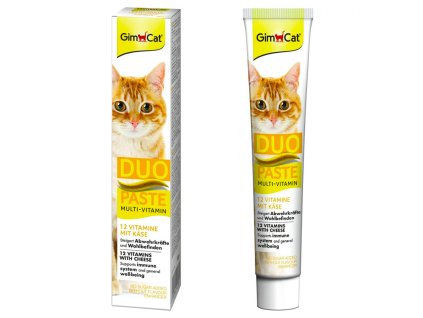 Gimcat Duo Paste Multivitamin+cheese 50g