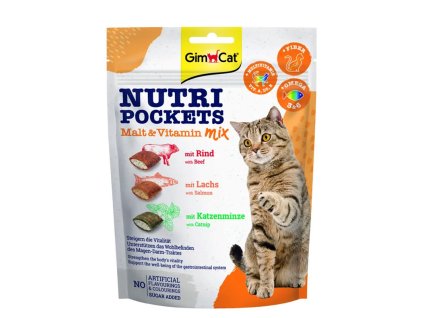 Gimcat Nutri Pocket Malt + Vitamin mix 150g