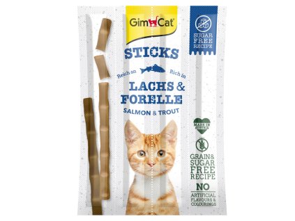 Gimcat Sticks Salmon 4x5g