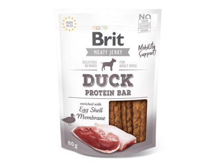 Brit Meaty Jerky Duck & Chicken Protein Bar 80g