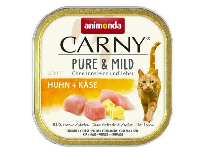 Animonda Carny Pure & Mild Adult - Kuracie + syr 100g