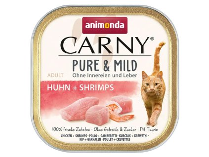 Animonda Carny Pure & Mild Adult - Kuracie + krevety 100g
