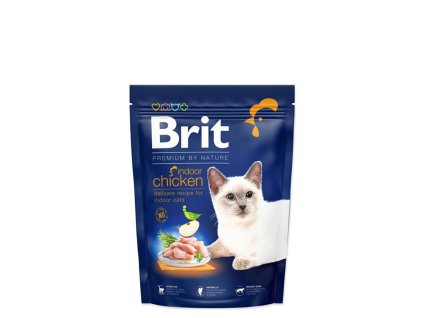 Brit Premium Cat Indoor Chicken 800g