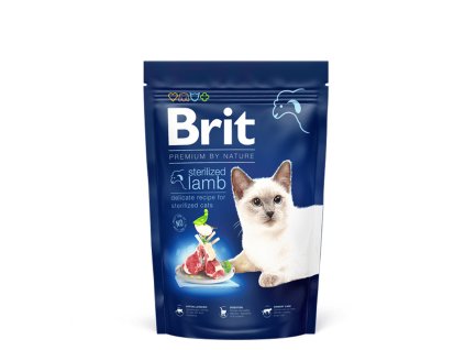 Brit Premium Cat Sterilized Lamb 1,5kg