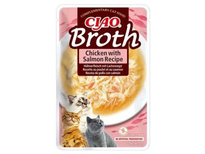 Inaba Ciao Broth Kura a losos 40g