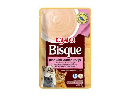 Inaba Ciao Bisque Tuniak a losos 40g