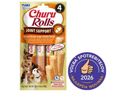 Inaba Dog Churu Joint Rolls Kuracie 4ks 48g volba