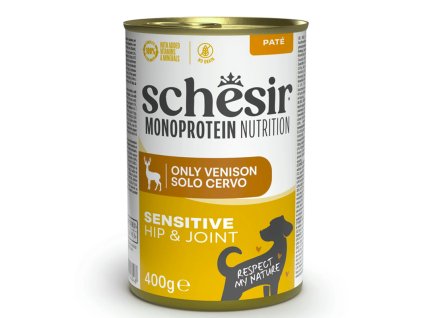 Schesir Dog Monoprotein Venison 400g paté