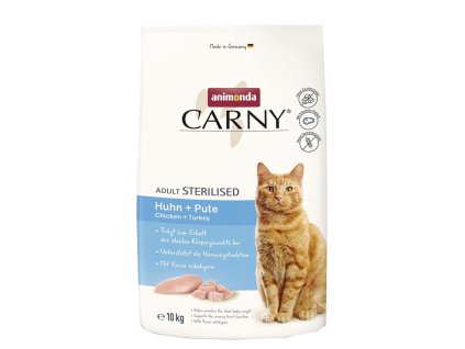 Animonda Carny Sterilized Adult Kura a morka 10kg