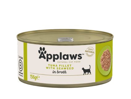 Applaws Adult Tuna with Seaweed konzerva 156g