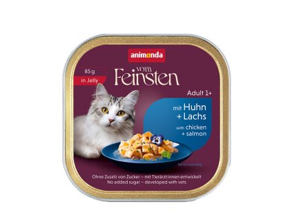 Animonda VF Cat Kuracie a losos 85g v zele