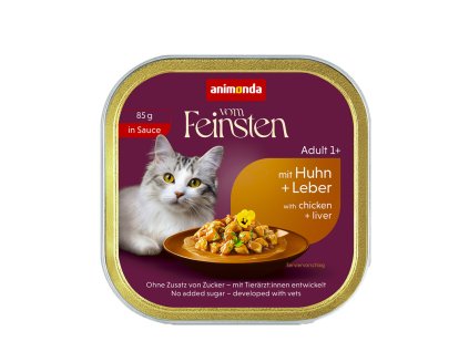 Animonda VF Cat Kuracie a pečeň 85g v omáčke