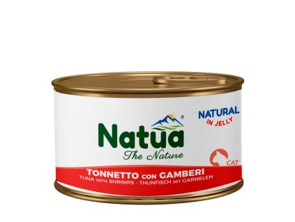Natua Tuniak a krevety v zele 85g