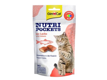 Gimcat Nutri Pocket Losos 60g