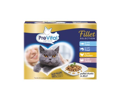 Prevital Fillet Selection Tuna 12x100g