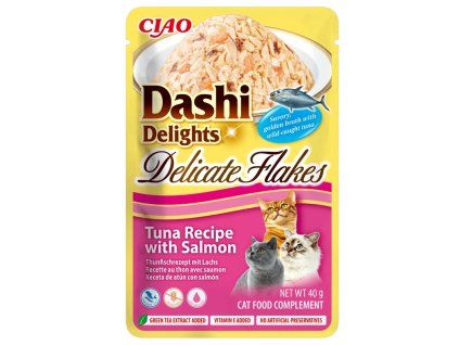 Inaba Cat Dashi Delicate flakes tuniak a losos 40g