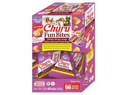 Inaba Dog Churu Fun Bites Kuracie a bataty 8ks
