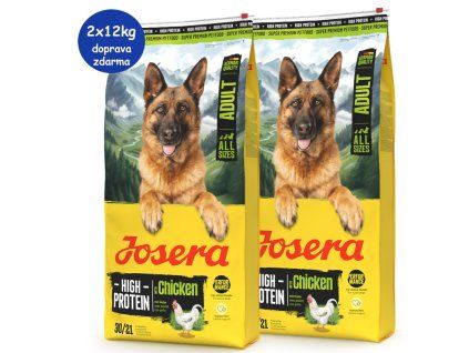 Josera High Protein Kuracie 2x12kg